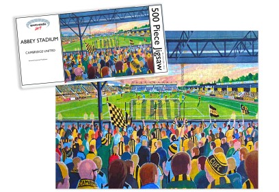 Abbey Stadium Fine Art Jigsaw Puzzle - Cambridge United FC